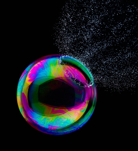 Bubble Bursting by Don Farrall 