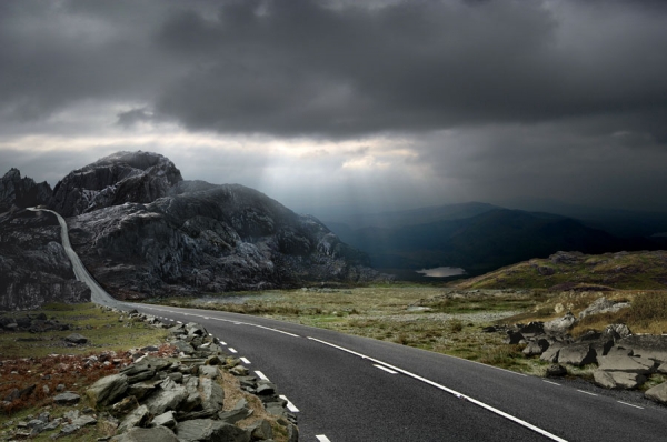 Mountain Road by J P