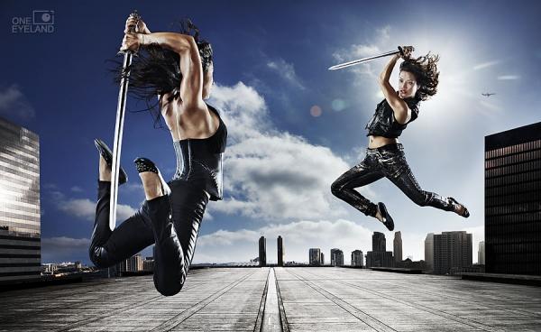 Stunt Women by Tim